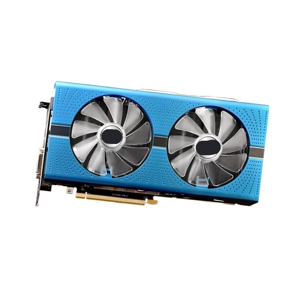 JNIIZVNM Graphics Card 590 8G G5 SE GDDR5 PCIe 3.0 X16 Compatible with Sapphire Models Computer Parts