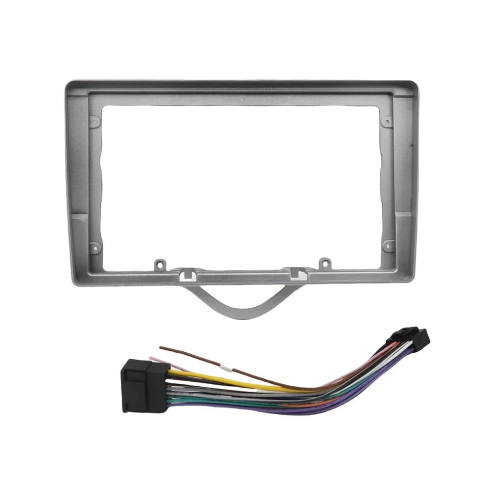 TRCDHGN Car Radio Frame 9 Inch Fascia Adapter Android Audio Dash Fitting Panel Kit/Fit for JAC TONGYUE Yuet 2008-2012(Frame Cable)