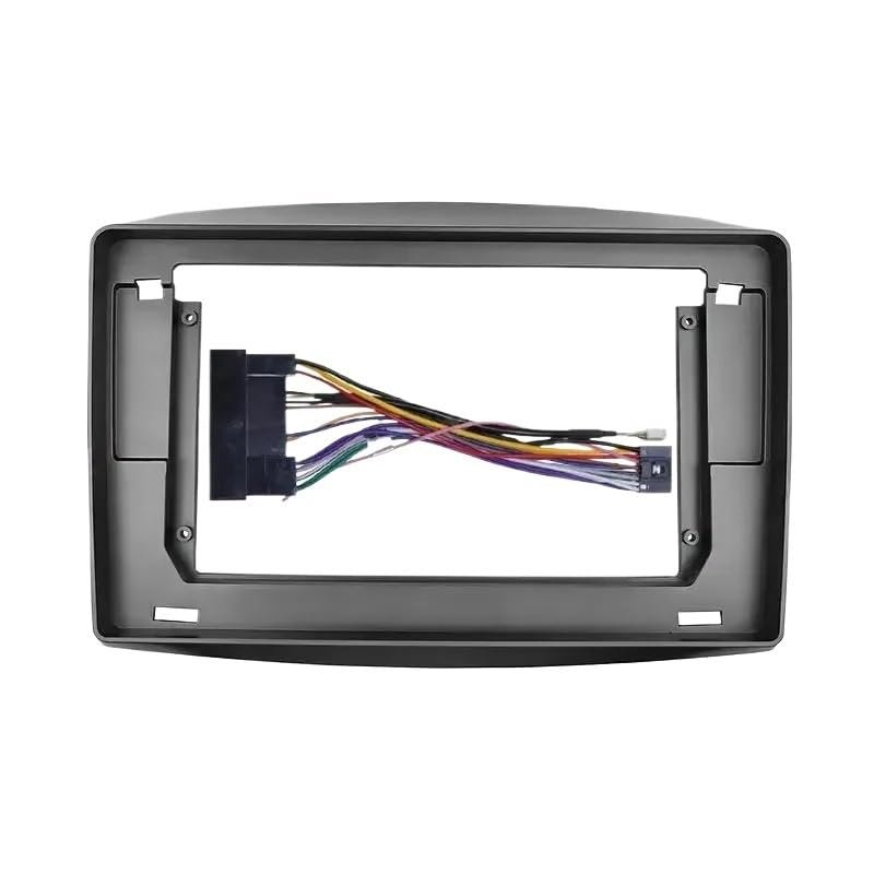 TRCDHGN Car Radio Frame 10 Inch Fascia Adapter Canbus Box Decoder Android Audio Dash Fitting Panel Kit/Fit for Kia Sorento 2015-2021(Frame Cable)