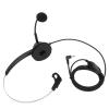 BAODEYOUB H360-2.5VA Single Sided Headset, Single Ear Customer Service Headphone with Noise Reduction Microphone, Ultra Light Monaural Headphones for 2.5mm Plug, Adjustable Volume for Call view 2
