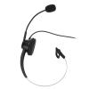 BAODEYOUB H360-2.5VA Single Sided Headset, Single Ear Customer Service Headphone with Noise Reduction Microphone, Ultra Light Monaural Headphones for 2.5mm Plug, Adjustable Volume for Call view 3