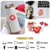 12 Pcs Valentine Sweet Treat Stickers Cute Dessert Love Designs Gifts for Teens Girls Wife Husband Boyfriend Girlfriend for Laptop Water Bottle Tumbler Notebook Journal Scrapbook Phone 8 Inches view 3