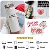 12 Pcs Funny Valentine Love Stickers Romantic Cute Messages Gifts for Teens Couples Friends Students for Laptop Water Bottle Tumbler Notebook Journal Scrapbook Phone Case Decoration Set 8 Inches view 3