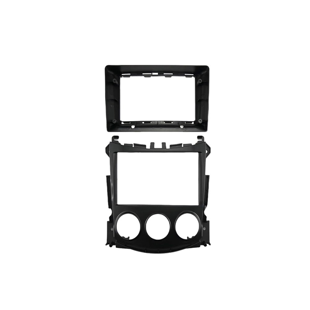 TRCDHGN 9 Inch Car Frame/Fit for Nissan 370Z 2009-2012 Fascia Adapter Android Audio Dash Fitting Panel Kit