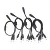 APGLSXY Power Cable DC5.5mmx2.1mm Connector Extension Cord Female to Male Port Extender Cable Line for Camera Routers LED Light view 2