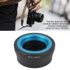 42mm Threaded Lens to M4/3 Mount Adapter Ring, Camera Lens Mount Adapter, High Precision Aluminum Alloy Converter with Back Cover for Lumix, Pen, OM - D Series Cameras view 2