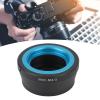 42mm Threaded Lens to M4/3 Mount Adapter Ring, Camera Lens Mount Adapter, High Precision Aluminum Alloy Converter with Back Cover for Lumix, Pen, OM - D Series Cameras view 3