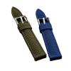 HuanJ Quick Release Sport Silicone Watch Band - Breathable Waterproof Soft Rubber Strap 18mm 20mm 22mm For Men Women(Black-Blue line 3,20mm) view 4