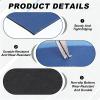 PATIKIL Painting Mouse Pad, 13.6 x 10.4 Non-Slip Rubber Mouse Mat Oil Painting Series Printed Desk Mat for Office Home Laptop Computer Desk Accessories, Blue Moon view 3