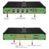 UDPTCP Fanless Mini PC I3-7100U(2*DDR4~32G) with 4*i210 Gigabit LAN,GPIO/Triple Display/RS485,SIM Card Slot,Support Dual Band WiFi for Industry Business/Linux Centos Ubuntu Window,NO RAM NO SSD view 4