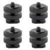 LABRIMP 4Pcs Camera Hot Shoe Mount Tripod Screw Adapter Cold Shoe Adapter for Flash Holder DSLR Photography Accessories view 1