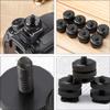 LABRIMP 4Pcs Camera Hot Shoe Mount Tripod Screw Adapter Cold Shoe Adapter for Flash Holder DSLR Photography Accessories view 4