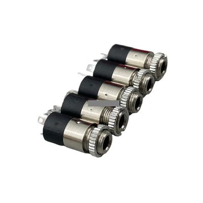 5PCS/LOT PJ392 3.5mm Stereo Female Sockect Jack with Screw 3.5 Headphone Connector PJ-392 BJXKHFPIV