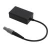 Aviation Headset Adapter Dual Connector GA Female to 6 - Pin Male, ABS Material, Durable Conversion Adapter - High Compatibility, Kevlar - Style Cable, Ideal for Fixed Wing view 3