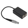 Aviation Headset Adapter Dual Connector GA Female to 6 - Pin Male, ABS Material, Durable Conversion Adapter - High Compatibility, Kevlar - Style Cable, Ideal for Fixed Wing view 4