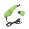 EBTOOLS USB Mini Vacuum Cleaner, Low Noise Large Capacity Portable Keyboard Cleaner with USB Interface for Computer Keyboard, Laptop, Desk (Green) view 2