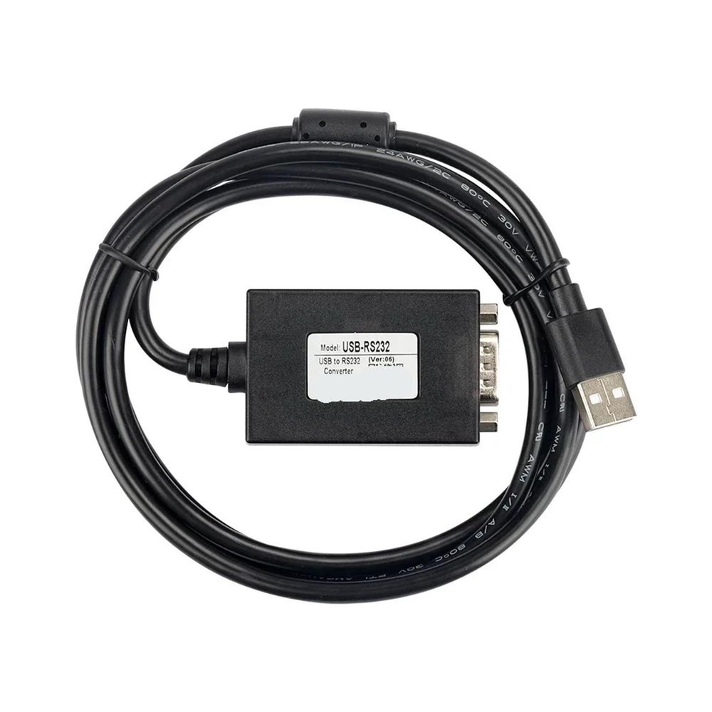 RSTDRMOC USB-RS232 Converter Chip USB 2.0 to Serial RS-232 DB9 9Pin Adapter Converter Cable IM1-U102 with Magnetic Ring Protection