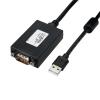 RSTDRMOC USB-RS232 Converter Chip USB 2.0 to Serial RS-232 DB9 9Pin Adapter Converter Cable IM1-U102 with Magnetic Ring Protection view 2