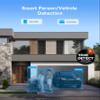 Swann Home Security Camera System,6 Cams H.265 Wired with Person Vehicle Detection, 2k 8CH Surveillance DVR Kit-Deterrent Red & Blue Lights, Color Night Vision,24/7 Recording,8468562KMQB view 3
