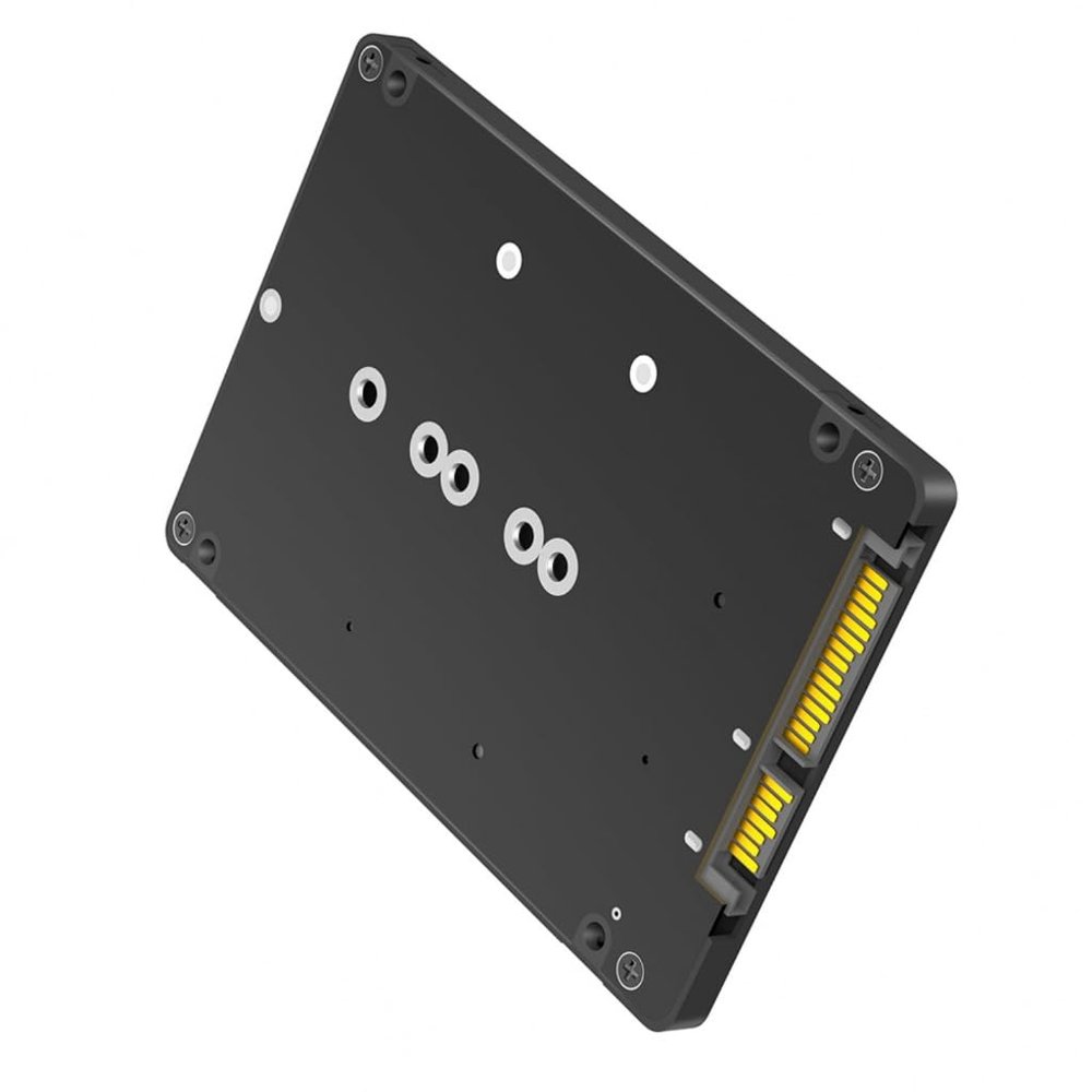 APGLSXY M.2 NGFF Msata SSDs to SATA3.0 2.5inch SSDs Enclosure Hard Disk Case Enclosure
