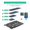 APGLSXY M.2 NGFF Msata SSDs to SATA3.0 2.5inch SSDs Enclosure Hard Disk Case Enclosure view 2