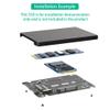 APGLSXY M.2 NGFF Msata SSDs to SATA3.0 2.5inch SSDs Enclosure Hard Disk Case Enclosure view 3