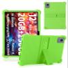 Case Compatible with Henadigi M17QF27A 11.97 Inch Tablet Shockproof Silicone Protective Case with Kickstand Anti-Slip, Drop-Resistant Business Style (Green) view 1