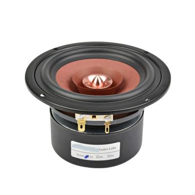 IXFOBTE 1Pcs 4 Inch Audio Speaker Driver HiFi 4 8 Ohm 30W Full Range Altavoz Bookshelf Loudspeaker DIY Home Theater Amplifier(Square 8Ohm 30W)