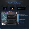 MINISFORUM BD895i SE Mini PC Motherboard AMD Ryzen 9 8945HX(16C/32T) Gaming Computer Without RAM/SSD/OS, 2X DDR5 SODIMM Slots, 2X PCIe4.0 SSD, M.2 2230 Key E Slot, HDMI+DP+USB-C Triple Video Outputs view 4