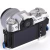 OURHZTB X-T50 Metal Hot Shoe Thumb Up Grip for Fujifilm X-T50 XT50 Camera, Aluminum Alloy Thumb Grip with Hot Shoe Cover Protector Thumb Rest Support Holder Camera Accessories (Silver) view 2