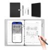 Digital Notebook with Smart Pen & U Disk, 94 Sheet Real Paper Note-Taking, Real-Time Sync & Digital Storage, Playback & Sharing via APP, iOS/Android Compatible (Black) view 1