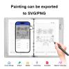 Digital Notebook with Smart Pen & U Disk, 94 Sheet Real Paper Note-Taking, Real-Time Sync & Digital Storage, Playback & Sharing via APP, iOS/Android Compatible (Black) view 4