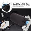 CAXUSD 4Pcs Neoprene Camera Lens Pouch Bag Waterproof Lens Case for DSLR Photography Accessories Sky Blue Protective Storage Pouches for Photographers view 4