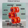 Wire Spool Rack,Cable Reel Holder and Dispenser,Transportable Wire Spool Rack Dispenser,for Electrical Industrial Retail view 3