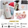 12 Pcs Retro Valentine Love Stickers Cute Pastel Romantic Designs Gifts for Teens Girls Wife Husband Boyfriend Girlfriend for Laptop Water Bottle Tumbler Notebook Journal Scrapbook Phone 2 Inches view 3