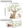 Tree and Animal Wall Decals for Baby Nursery, Large Peel and Stick Woodland Wall Stickers, Removable Baby Room Wall Decor view 4