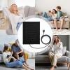 Heating Mouse Pad, Warm Desk Mouse Pad, 3 Level Adjustable Electric Safe Warmer Mat, for Home Dorm Office Study Apartment Work view 4