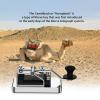 Mini CW Key Automatic Morse Send Telegram Double Paddle Morse Code Key Aluminum Alloy Body (Silver) view 4