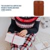 CAXUSD Shockproof Waterproof Camera Lens Bag and Protective Lens Pouch for DSLR Cameras Brown Suitable for Travel and Photography Enthusiasts view 3