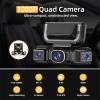 360 Car Dvr WiFi 4channels Dash Cam Video Recorder, 360 Car DVR WiFi 4 Channel Dash Cam Video Recorder, Front Rear and Inside with 5ghz WiFi & App Control view 3