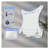 Wall Mount VESA Adapters BracketCompatible For Samsung UR59 Series 32" U32R59C U32R591C U32R590C UR59C UR590 Curved MonitorMonitor Stand(White Wall mounted) view 4