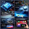 10.2'' 8 Core 4+64GB Car Radio Stereo for 2014-2018 Chevy Silverado/GMC Sierra, Plug and Play Android 13 Head Unit with Wireless Carplay/Android Auto/1080P Backup Camera/FM AM Radio view 3