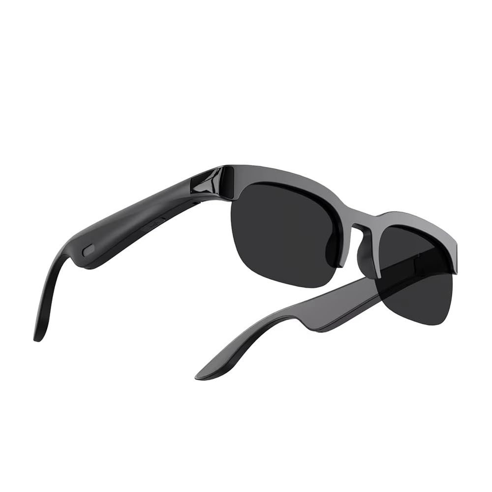 Smart Bluetooth Sunglasses with AI Translator, Hands-Free Music and Calls, UV Protection Audio Glasses for Outdoor Sports