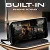 2-in-1 Invisible Holder Charger Cable  Fast Charging Cord with Built-In Phone Stand, 240W Super Fast Charging Cord with 360Adjustable Metal Stand for iPhone Smartphones Gaming Office (1PC-65W) view 3