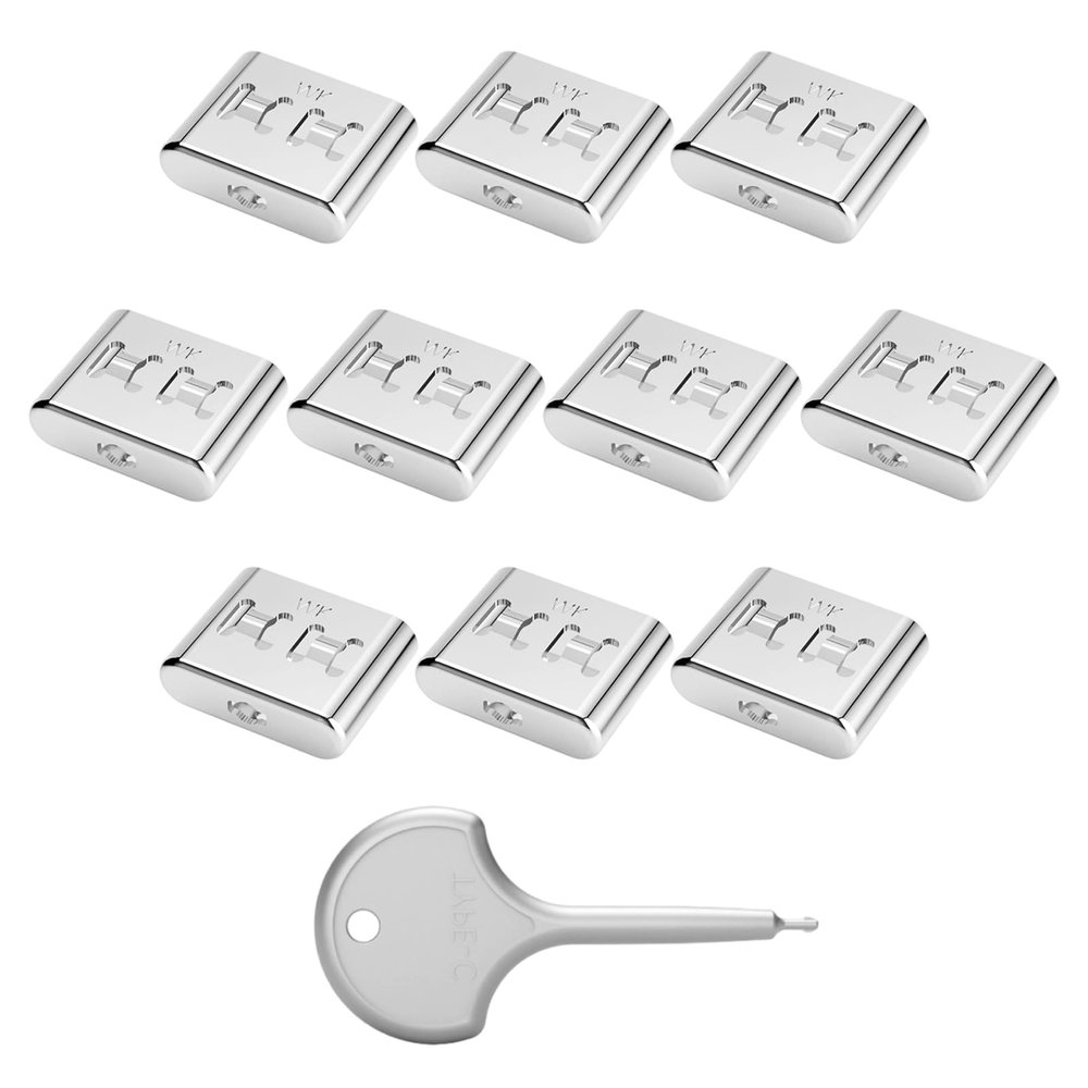 KEXIAO Stainless Steel Type C Port Blockers Security Removable Seal with for Laptops Tablets AntiTheft Data Protection
