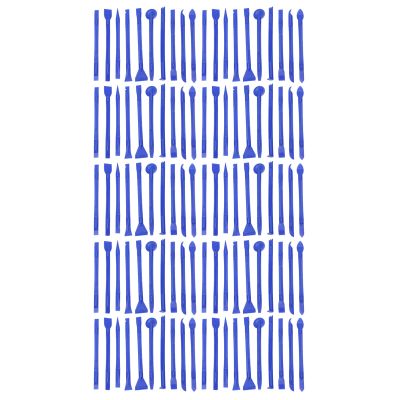 100PCS Antistatic Spudger Set, Universal Pry Opening Tool for Phone Repair, Multifunctional Plastic Spudger with Soft ABS Material, Lightweight and Durable for Laptop Tablet Electr (Blue)