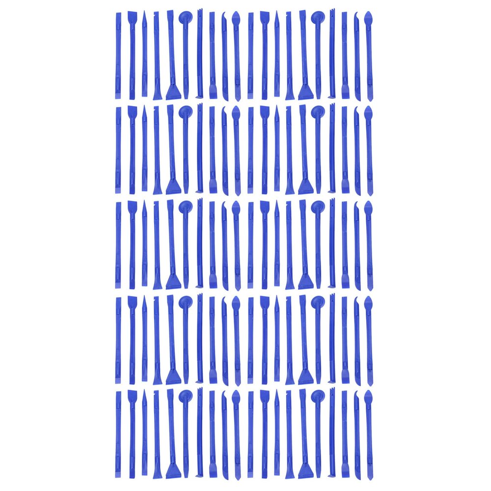100PCS Antistatic Spudger Set, Universal Pry Opening Tool for Phone Repair, Multifunctional Plastic Spudger with Soft ABS Material, Lightweight and Durable for Laptop Tablet Electr (Blue)