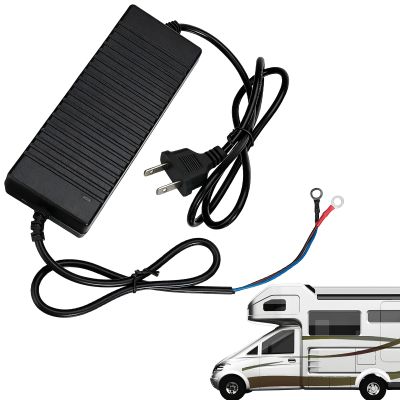110V to 12V Converter 180W Power Transformer, AC to DC Converter, RV Power Converter, Inverter Charger, 12 Volt 25A Auto Adapter with ABS Housing for RV Workshop Garage Outdoor, 7.87x4.72x1.97 Inches