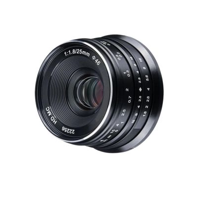 Lens, 25mm F1.8 Mirrorless Camera Wide Angle Lens,Compatible for Sony E-Mount Fujifilm XF Nikon Z M4/3,for Camera(Z)