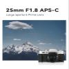 Lens, 25mm F1.8 Mirrorless Camera Wide Angle Lens,Compatible for Sony E-Mount Fujifilm XF Nikon Z M4/3,for Camera(Z) view 2